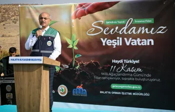 Milli Ağaçlandırma Gününde 2200 Fidan Toprakla Buluştu