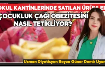 Okul Kantinlerinde Satılan Ürünler Çocukluk Çağı Obezitesini Nasıl Tetikliyor?