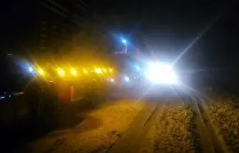 Tırlar Kara Saplandı