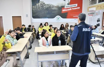 Yeşilyurt'ta Öğrencilere Depreme Karşı Hayat Kurtaran Eğitim!