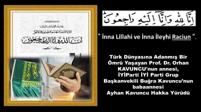 Türk Dünyasına Adanmış Bir Ömrü Yaşayan Prof. Dr. Orhan KAVUNCU'nun Acı Günü