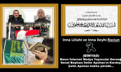 Apohan Ailesinin Acısını Paylaşıyoruz