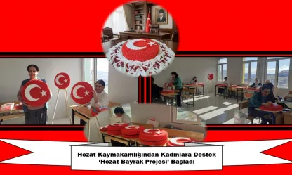Hozat Kaymakamlığından Kadınlara Destek: 'Hozat Bayrak Projesi' Başladı