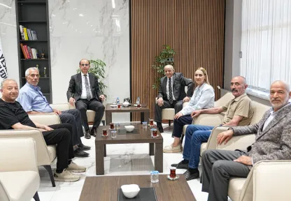 YMP Malatya İl Yönetimi, Başkan Geçit'i Ziyaret Etti