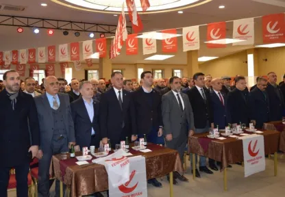 YRP Baskil İlçe Başkanı Mahmut Hazar Oldu