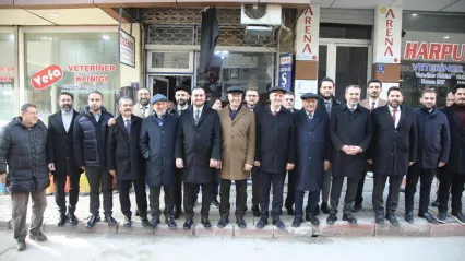 AK Parti Genel Başkan Yrd. Ömer İleri Elazığ'da Şerifoğulları ile Birlikte Temaslarda Bulundu