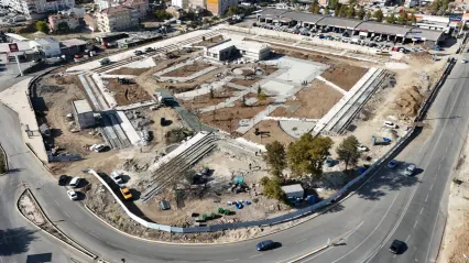 Başkan Şerifoğulları Doğu Park'ta İncelemelerde Bulundu