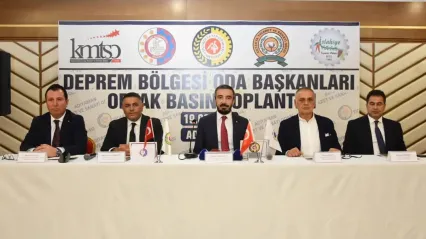 Deprem Felaketinden Etkilenen İllerden Ortak Çağrı
