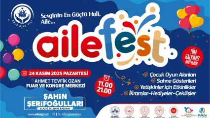 ELAZIĞ BELEDİYESİ'NDEN AİLE FESTİVALİ