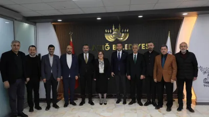 Gaziantep Büyükşehir Belediye Başkanı Fatma Şahin'den Elazığ Belediyesi'ne Ziyaret