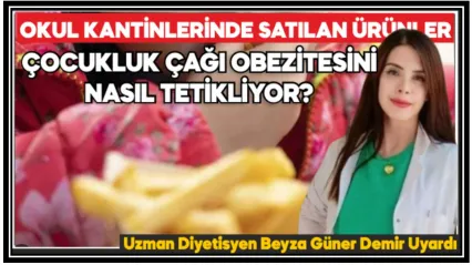 Okul Kantinlerinde Satılan Ürünler Çocukluk Çağı Obezitesini Nasıl Tetikliyor?