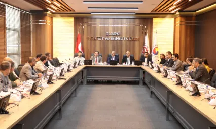 AKSA Doğalgaz ve Sektör Temsilcileri Elazığ TSO'da Bir Araya Geldi