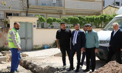 BAŞKAN ŞERİFOĞULLARI, SAHA ÇALIŞMALARINI ARALIKSIZ SÜRDÜRÜYOR
