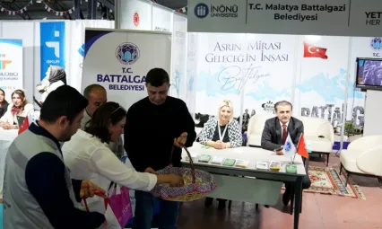 Battalgazi Belediyesi Standına Yoğun İlgi