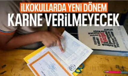 İlkokullarda Yeni Dönem: Karne Yok!