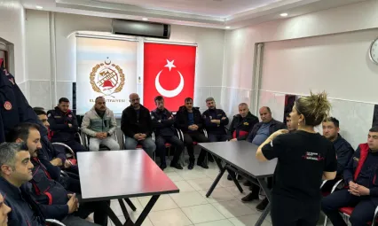 İtfaiye Personeline İlk Yardım Eğitimi