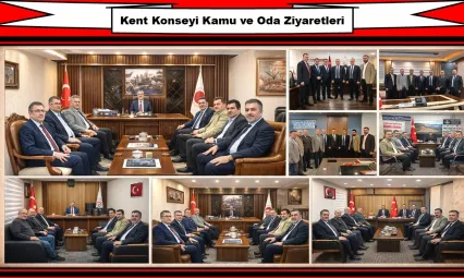 Kent Konseyi Kamu ve Oda Ziyaretleri