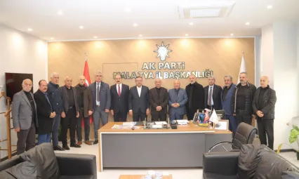 Keskin ve Oda Başkanlarından AK Parti İl Başkanı Ali Bakan'a Ziyaret