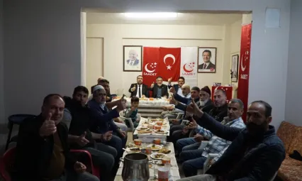 Saadet Partisi İl Başkanı Yüksel İlçe ziyaretlerine devam ediyor…