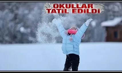 Yoğun Buzlanma ve Kar Yağışı Nedeniyle Eğitime 2 Gün Ara