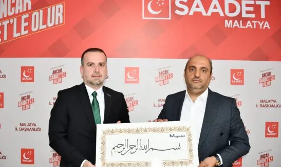 MAGİNDER'den Saadet Partisi'ne ziyaret