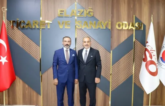 Başkan Alan, Gaziantep Ticaret Odası Başkanı Yıldırım'ı Ağırladı