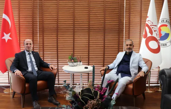 Vali Yardımcısı Gündüz'den Başkan Alan'a Veda Ziyareti