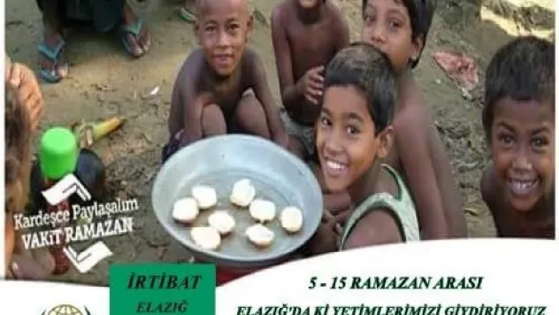 5-15 Ramazan arası, Yetimlerimizi giydiriyoruz.