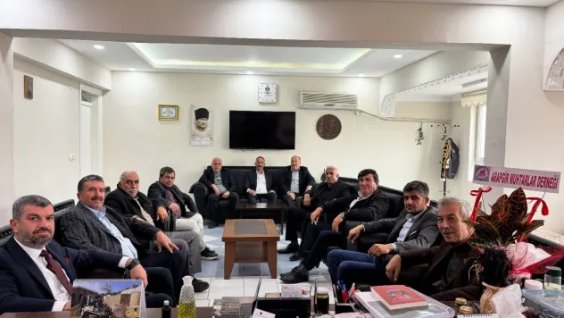 Arapgir Muhtarlar Derneği Yönetiminden Arapgir Belediyesi'ne Ziyaret