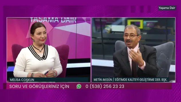 Başkan Akgün Kanal 23'te 'Melisa İle Yaşama Dair' Programına Konuk Oldu