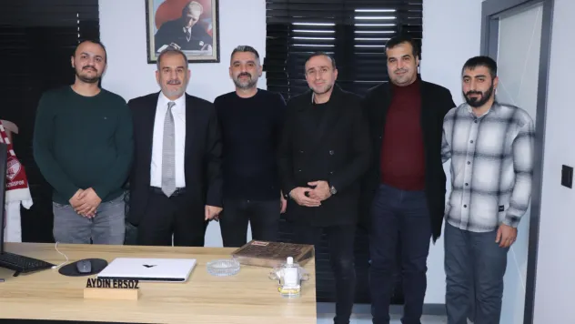 Başkan Alan'dan Aydın Ersöz'e Ziyaret