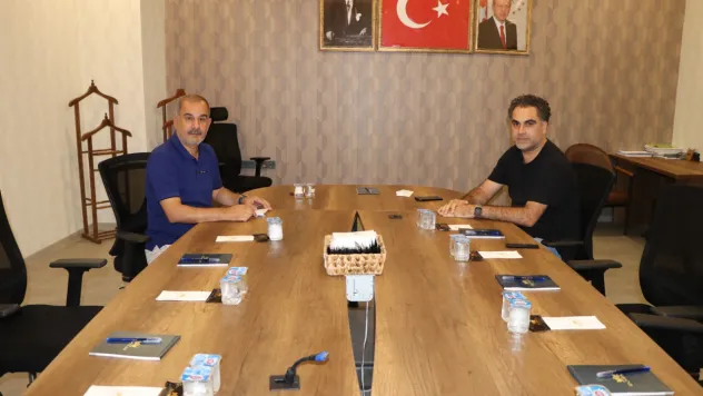 Başkan Alan'dan İş İnsanı Tetik'e Ziyaret