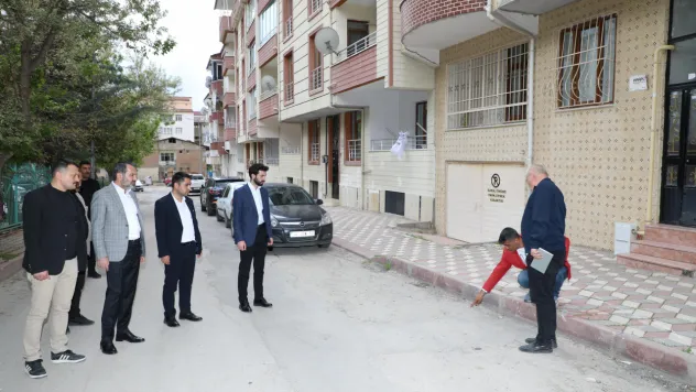 BAŞKAN ŞERİFOĞULLARI, ÜNİVERSİTE MAHALLESİ'Nİ ZİYARET ETTİ