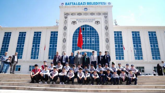 Battalgazi'nin İzci Gençleri 57. Alay'ın İzinde