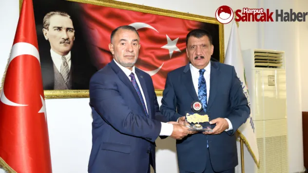 Demiryolu İş Sendikası Gen.Bşk Yrd. Öndeş'den Başkan Gürkan'a Ziyaret