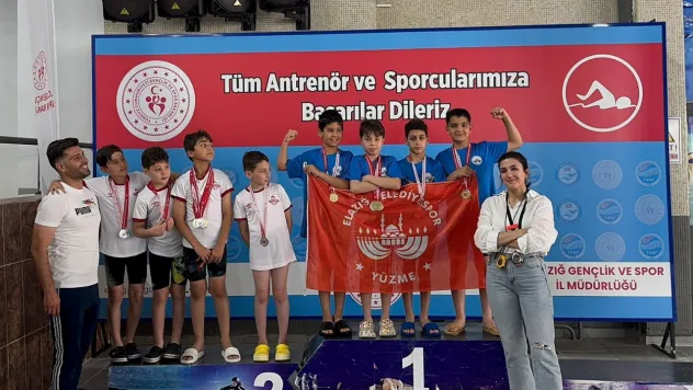 Elazığ Belediyespor Kulübü Yüzme Takımı'ndan Önemli Başarı