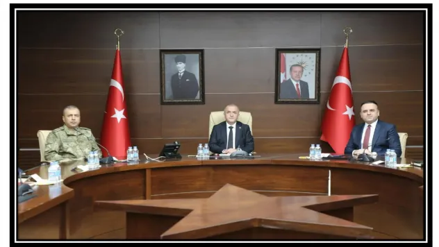 Elazığ'da Güvenlik ve Asayiş Toplantısı