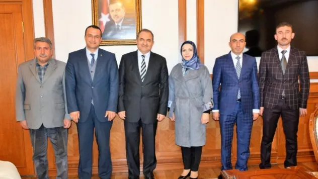 Başkanı Geleri, Vali Kaban'ı Ziyaret Etti