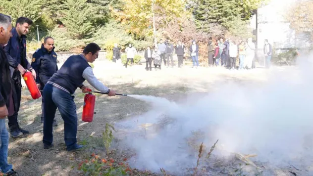 ELAZIĞ İTFAİYESİNDEN ÖZEL BİREYLERE ÖZEL EĞİTİM