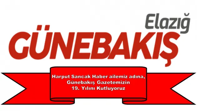 Günebakış Gazetemizin 19. Yılını Kutluyoruz