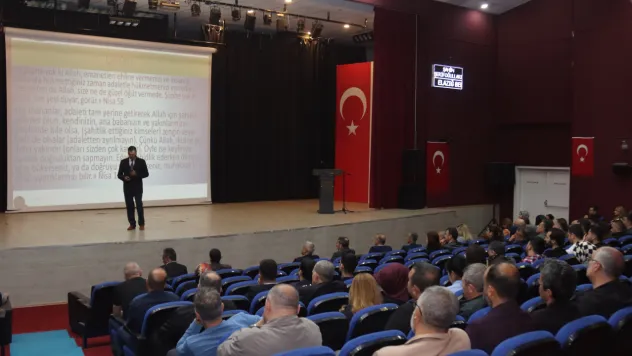 Kamu Etik Kuralları Eğitimi Konulu Seminer Düzenlendi