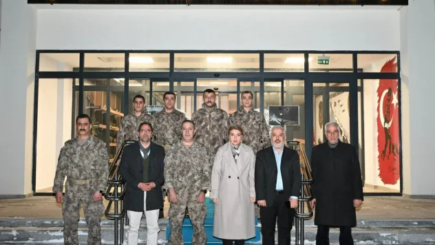 Milletvekili Ölmeztoprak, Malatya'da Güvenlik Birimlerine Ziyaret Etti