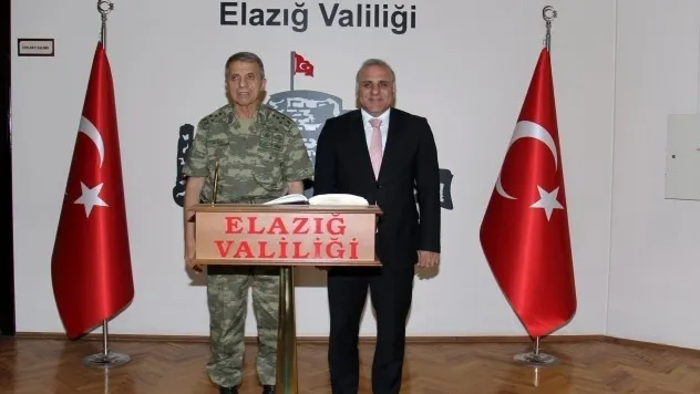 Orgeneral Mendi'den Vali Zorluoğlu'na Ziyaret