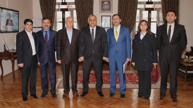 Sağlık Der Elazığ Şebesi'nden Vali Murat ZORLUOĞLU'na Ziyaret
