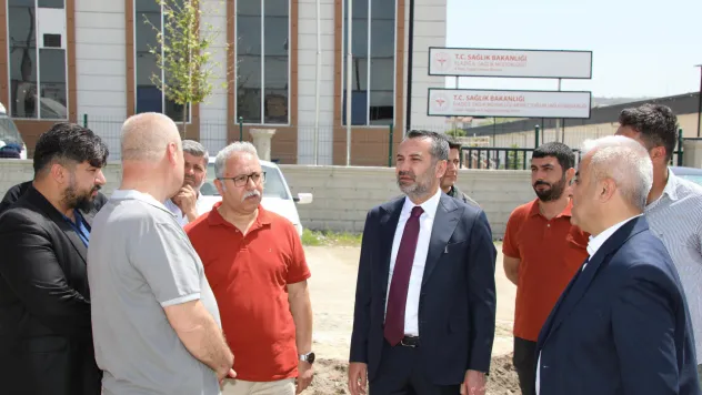Saha İncelemelerini Sürdüren Başkan Şahin Şerifoğulları'ndan Yoğun Tempo
