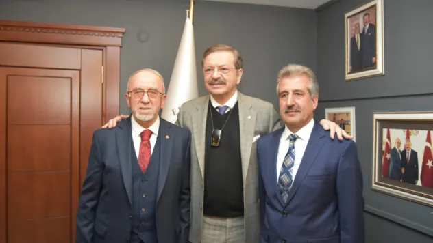 TOBB Başkanı Hisarcıklıoğlu: Başkan Dumandağ'ın bilgi ve tecrübesinden istifade ediyorum.
