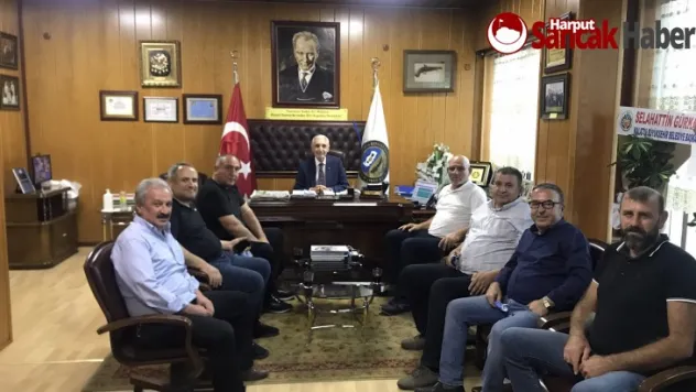 Trabzon Esnaf Temsilcileri Heyetinden ESKKK Bşk. Ali Evren'e Ziyaret