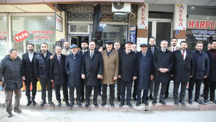 AK Parti Genel Başkan Yrd. Ömer İleri Elazığ’da Şerifoğulları ile Birlikte Temaslarda Bulundu