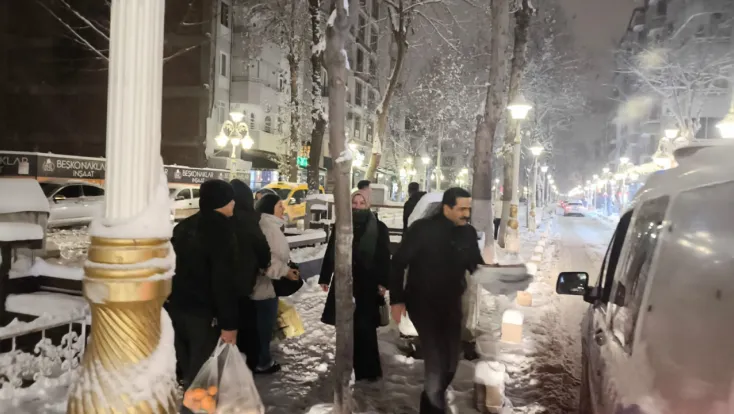 Battalgazi Belediyesi Gece Boyu Sahadaydı