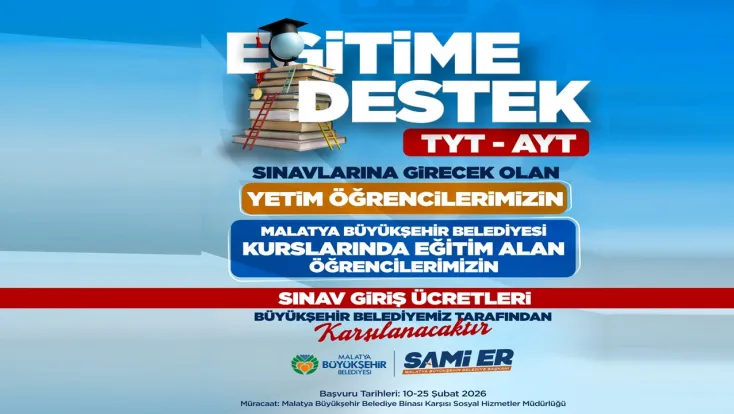 Büyükşehir Belediyesi Öğrencilerin Yanında Olmaya Devam Ediyor